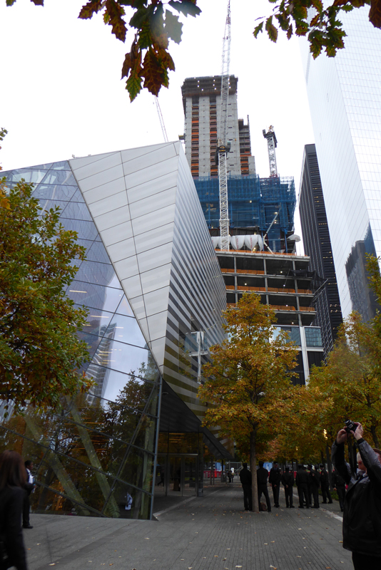 Entrance to 9/11 Museum