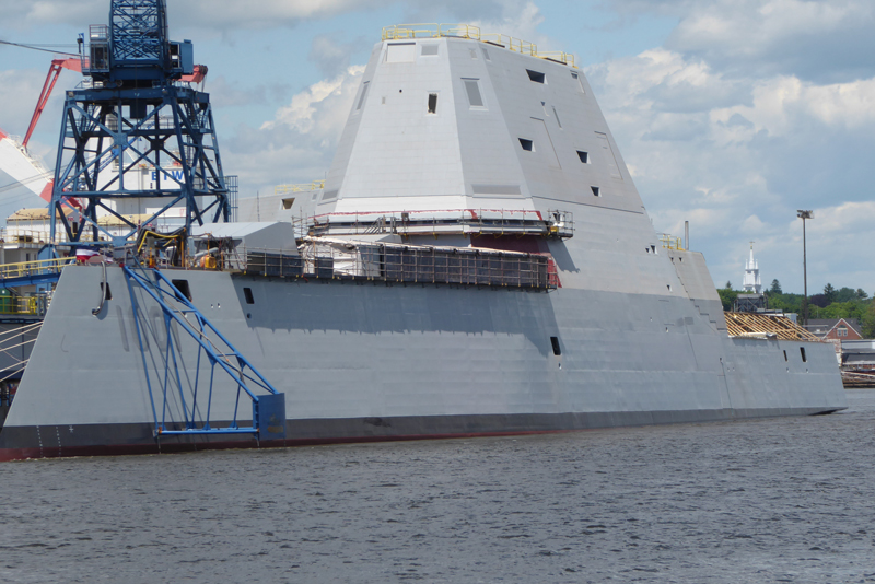 New Zumwalt Class Destroyer