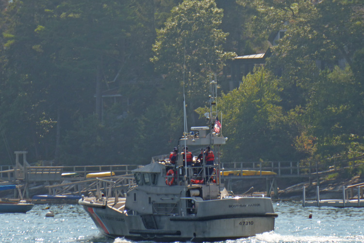 Coast Guard Boa...This boat can roll over and right itself